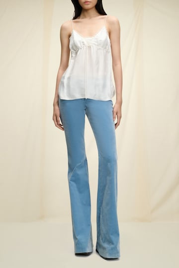 Dorothee Schumacher Top with lace details camellia white